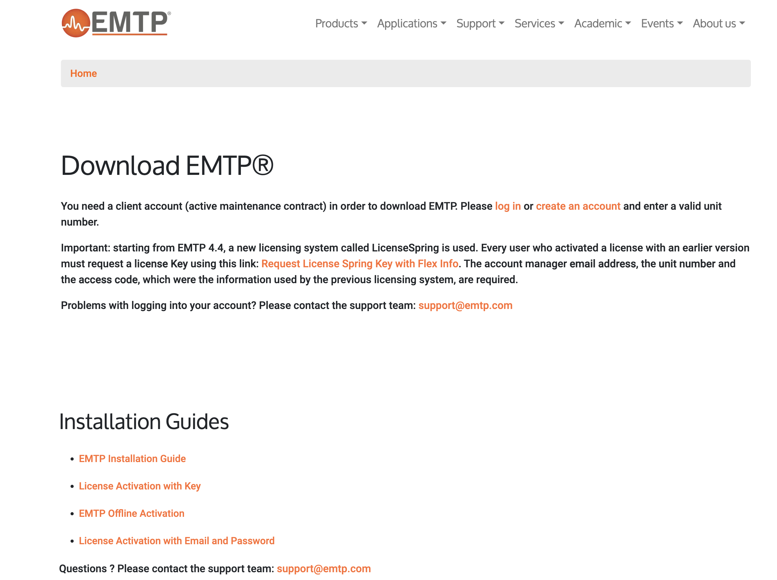 Download Module connected to user RBA functionality